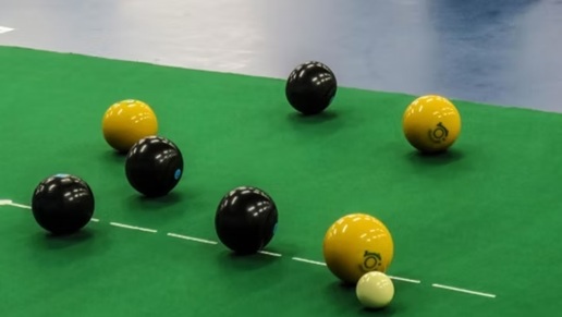 Carpet Bowls Stock Image